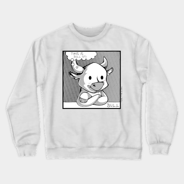 Cattle Bull Crewneck Sweatshirt by Lumio Gifts